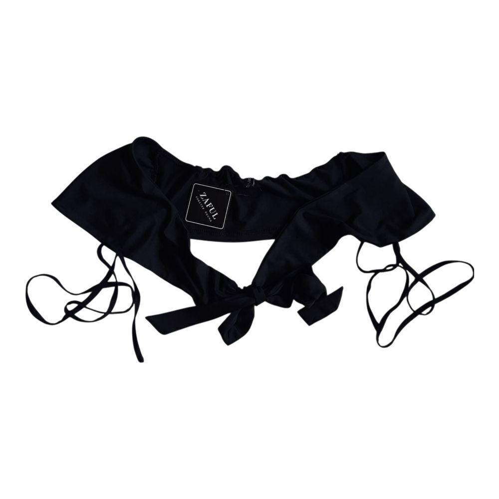 Zaful Black Bikini Top